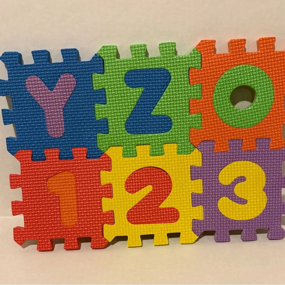 Colorful Alphabet Puzzle Mat for Kids